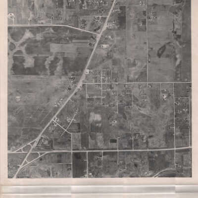 Photograph, aerial view of Elmhurst Area
