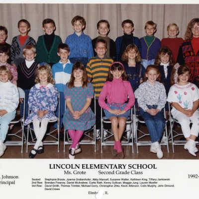 Lincoln Elementary School Class