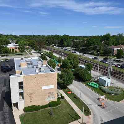 E. First Street Looking East