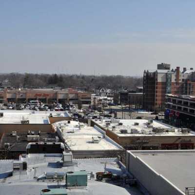 View from Addison Parking Deck