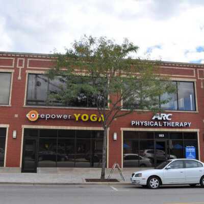 Storefronts at 183 N. York Street