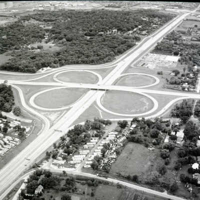 Aerial View, York Street and Route 83