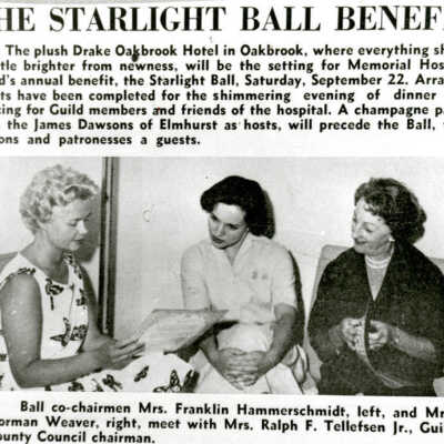 Elmhurst Memorial Hospital Guild, Starlight Ball