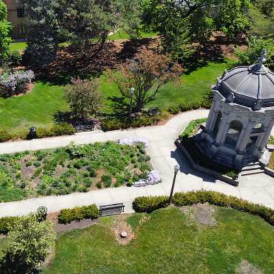 Aerial View, Glos Memorial Park