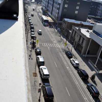 View from Addison Parking Deck