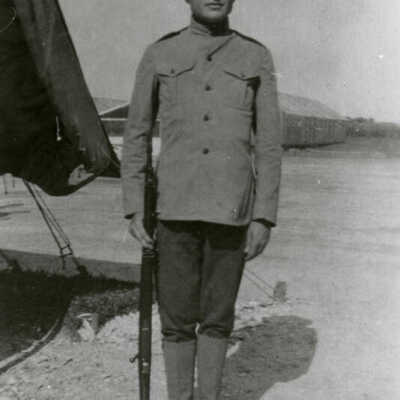 William Heinemann in WWI Marine uniform