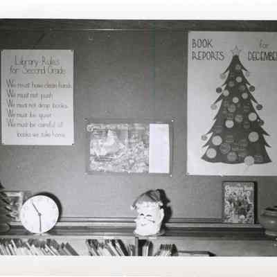 Washington School, classroom