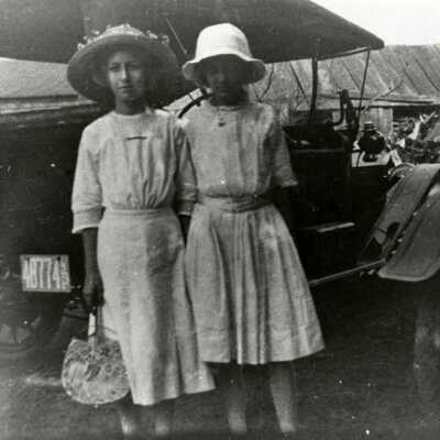 Florence Fischer and Frieda Rotermund.