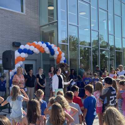 Lincoln Elementary School Ribbon-Cutting Ceremony