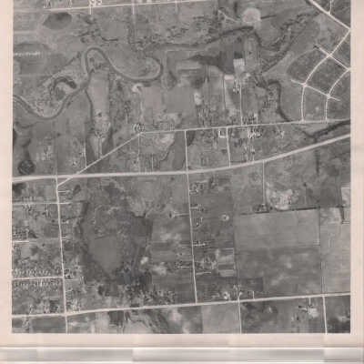 Photograph, aerial view of Elmhurst Area