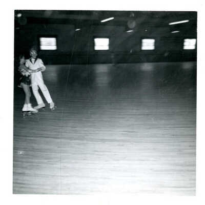 Photograph, Elm Skating Rink Skaters