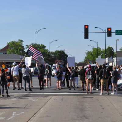 Police Brutality Protest at North Avenue and N. York