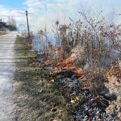Controlled Burn at Keith Olsen Prairie