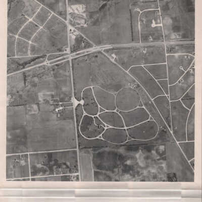 Photograph, aerial view of Elmhurst Area