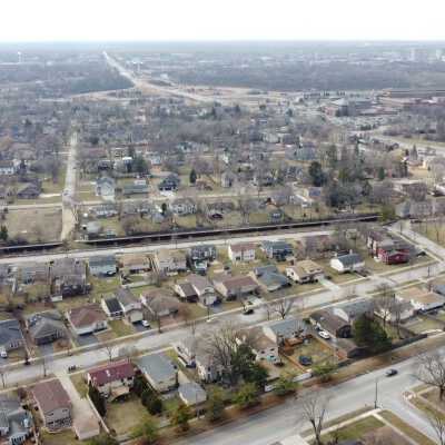 Aerial View, Yorkfield Area