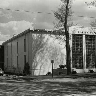 Elmhurst Public Library, West addition