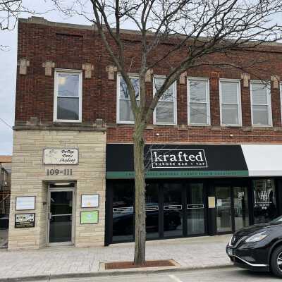 109-111 E. First Street commercial building