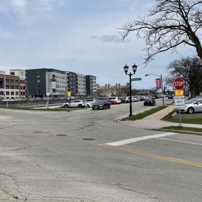 Intersection, W. Park Avenue and Prospect Avenue