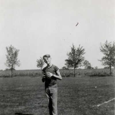Paul Green with Football