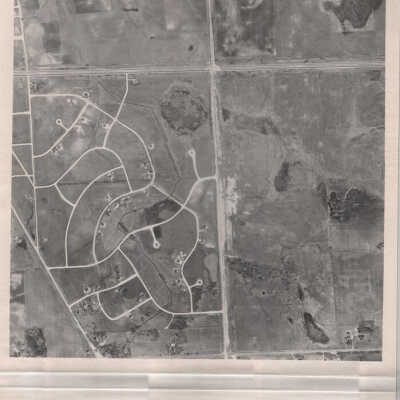Photograph, aerial view of Elmhurst Area