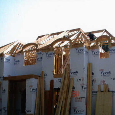 House at 311 S. Kenilworth, construction