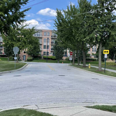 Intersection, Marion Street and Robert Palmer Drive