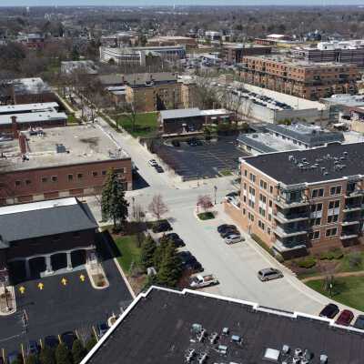 Aerial View, Virginia Street