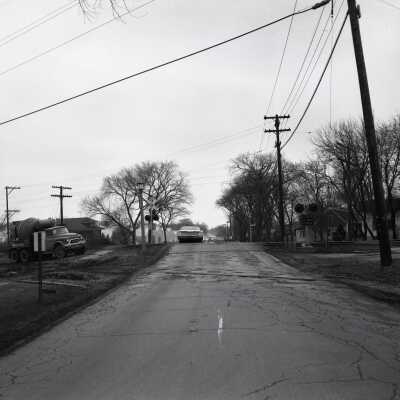 Illinois Central Railroad Crossing at S. York Street