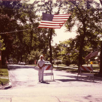 Independence Day, Claremont Street Flag Display