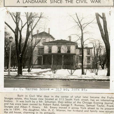 House at 313 S. York Street