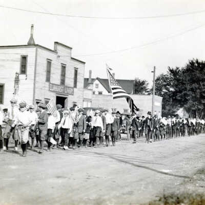 Children's parade, circa 1918