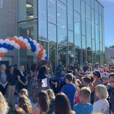 Lincoln Elementary School Ribbon-Cutting Ceremony