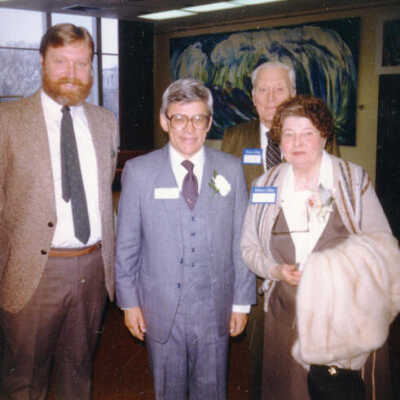 Eleanor King Hookham at Elmhurst College Opening