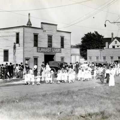 Children's parade, circa 1918