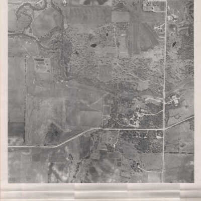 Photograph, Aerial View of Elmhurst Area