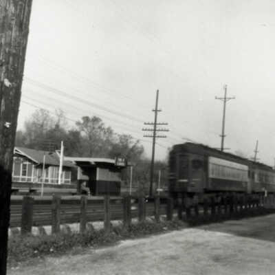 Chicago Aurora and Elgin Train at the York Street Station