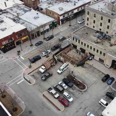 Construction at 105 S. York Street.