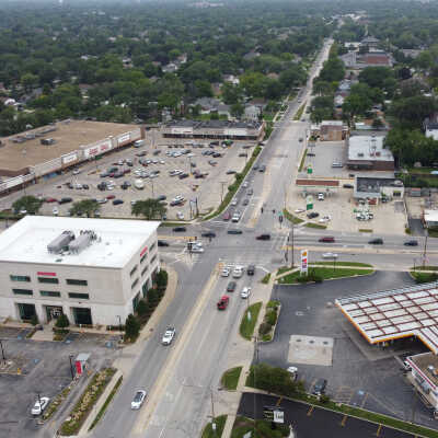 Intersection, S. York Street and Butterfield Road