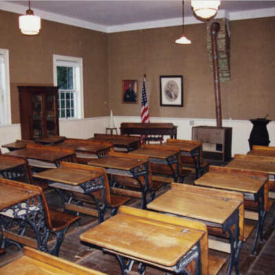Churchville Schoolhouse, Interior