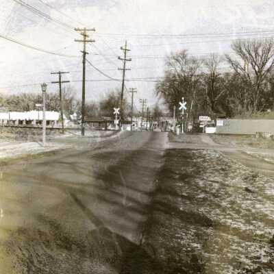 Illinois Central Railroad Crossing at S. York Street