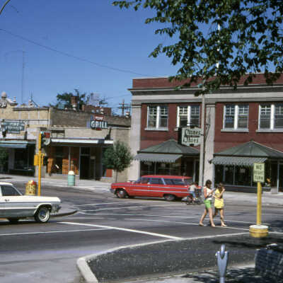 York and First Street, intersection