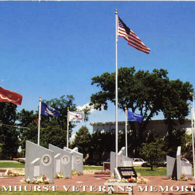 Wilder Park, Veterans Memorial