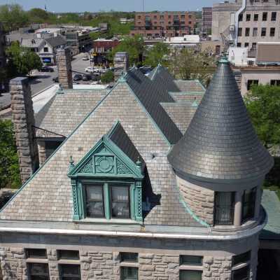 Glos Mansion Roofline