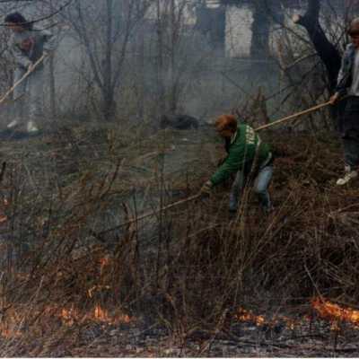 Great Western Prairie, controlled burn