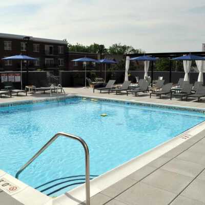 Rooftop Pool at the Marke Apartments