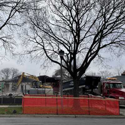 House at 159 S. Poplar Avenue, demotion