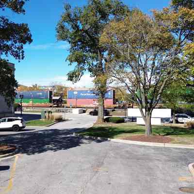 Parking Area at Elmhurst History Museum