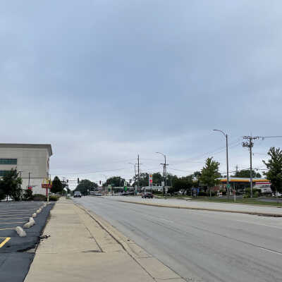 S. York Street Looking North