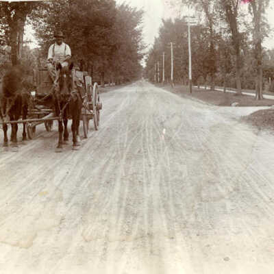 Unpaved Cottage Hill Avenue