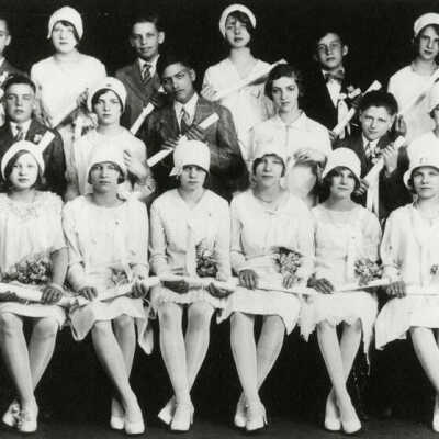 Immaculate Conception 8th Grade Graduation Class, 1928